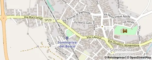 Mappa Sommariva del Bosco