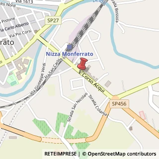 Mappa Corso Acqui, 46, 14049 Nizza Monferrato, Asti (Piemonte)