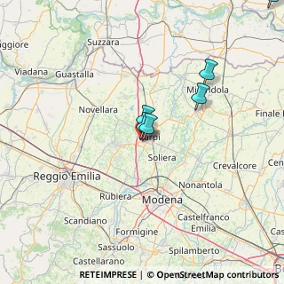 Mappa Piazzale della Repubblica, 41012 Carpi MO, Italia (68.4975)