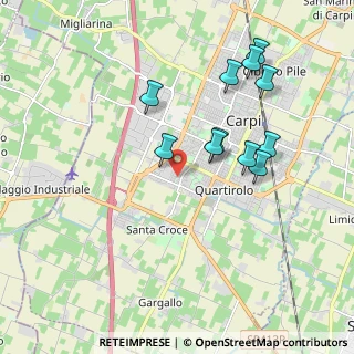 Mappa Piazzale della Repubblica, 41012 Carpi MO, Italia (1.88455)