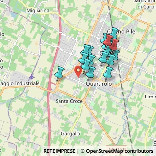 Mappa Piazzale della Repubblica, 41012 Carpi MO, Italia (1.56)