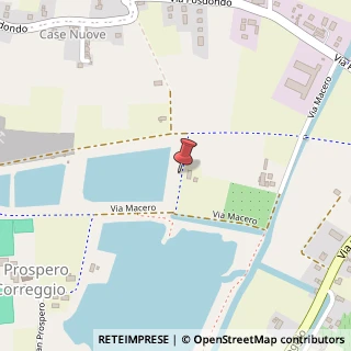 Mappa Via Macero, 10, 42015 Correggio, Reggio nell'Emilia (Emilia Romagna)