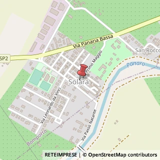 Mappa Via I' Maggio, 25, 41030 Solara MO, Italia, 41030 Bomporto, Modena (Emilia Romagna)