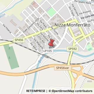 Mappa Via Valle San Giovanni, 5, 14049 Nizza Monferrato, Asti (Piemonte)