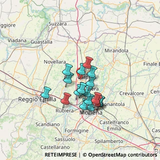 Mappa Via Ugo la Malfa, 41012 Carpi MO, Italia (10.40316)