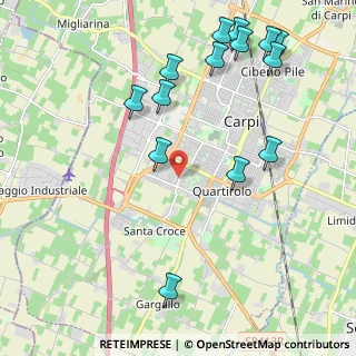 Mappa Via Ugo la Malfa, 41012 Carpi MO, Italia (2.53786)