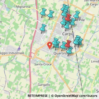 Mappa Via Ugo la Malfa, 41012 Carpi MO, Italia (2.21)
