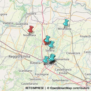 Mappa Via Carlo Cattaneo, 41012 Carpi MO, Italia (11.55818)