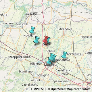 Mappa Via Carlo Cattaneo, 41012 Carpi MO, Italia (9.74636)