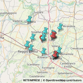 Mappa Viale Risorgimento, 42015 Correggio RE, Italia (12.2665)