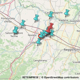 Mappa Via dell'Artigianato, 43044 Lemignano PR, Italia (12.386)