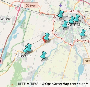 Mappa Via dell'Artigianato, 43044 Collecchio PR, Italia (4.49)