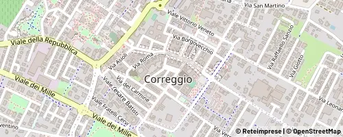 Mappa Correggio