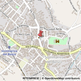 Mappa Via Torino, 38, 12048 Sommariva del Bosco, Cuneo (Piemonte)