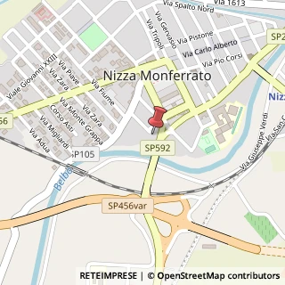 Mappa Piazzale Pertini, 2, 14049 Nizza Monferrato, Asti (Piemonte)