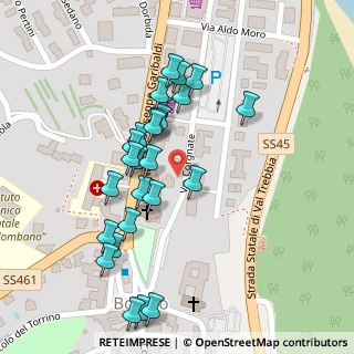 Mappa Via di Corgnate, 29022 Bobbio PC, Italia (0.11538)