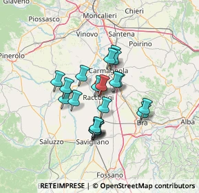 Mappa Piazza IV Novembre, 12035 Racconigi CN, Italia (10.0205)
