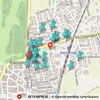 Mappa Piazza IV Novembre, 12035 Racconigi CN, Italia (0.208)
