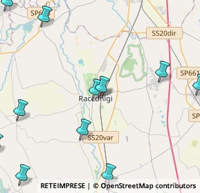 Mappa Piazza IV Novembre, 12035 Racconigi CN, Italia (6.60571)