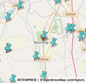 Mappa Piazza IV Novembre, 12035 Racconigi CN, Italia (6.62158)