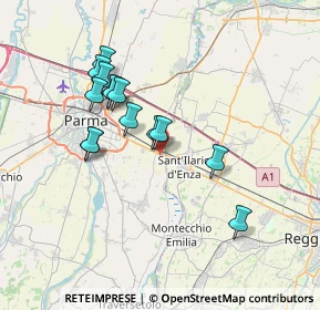 Mappa 43122 Il Moro PR, Italia (6.50929)