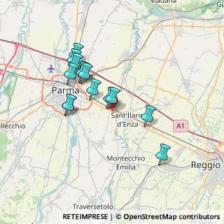 Mappa Via Marco Emilio Lepido, 43122 Il Moro PR, Italia (6.50929)