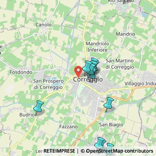Mappa Via Ippolito Nievo, 42015 Correggio RE, Italia (2.31083)