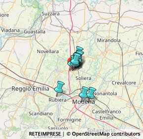 Mappa Via Morbidina di Quartirolo, 41012 Carpi MO, Italia (4.91583)