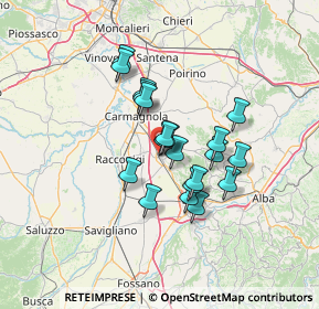 Mappa Via Costituzione, 12048 Sommariva del Bosco CN, Italia (10.204)