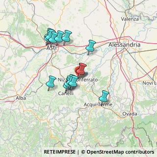 Mappa Via Pasubio, 14049 Nizza Monferrato AT, Italia (12.254)