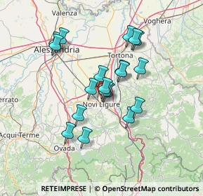 Mappa Strada Alessandria, 15068 Novi Ligure AL (11.67263)