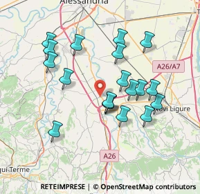 Mappa Strada, 15077 Predosa AL, Italia (6.84158)