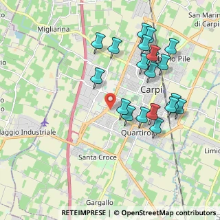 Mappa Londra, 41012 Carpi MO, Italia (2.033)