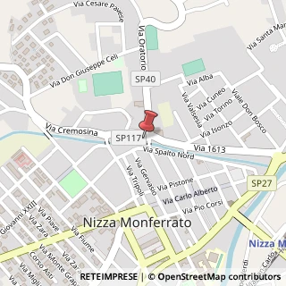 Mappa Via 1613, 16, 14049 Nizza Monferrato, Asti (Piemonte)