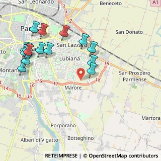 Mappa Strada Budellungo, 43123 Parma PR, Italia (2.48867)