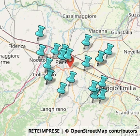 Mappa Strada Budellungo, 43123 Parma PR, Italia (12.243)