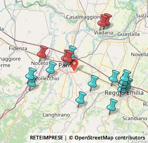 Mappa Strada Budellungo, 43123 Parma PR, Italia (16.70722)
