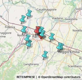 Mappa Strada Budellungo, 43123 Parma PR, Italia (9.74125)