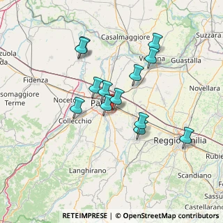 Mappa Strada Budellungo, 43123 Parma PR, Italia (12.51077)
