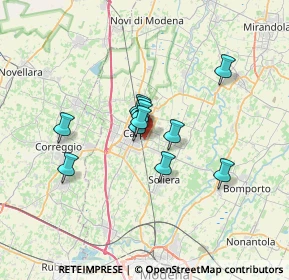 Mappa Via Sallustio, 41012 Carpi MO, Italia (4.90091)