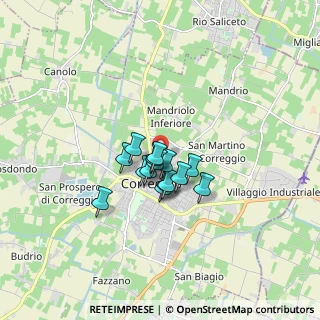 Mappa Via Mandriolo Superiore, 42015 Correggio RE, Italia (1.00067)