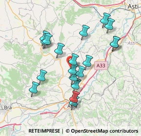 Mappa Via Trento, 12050 Castellinaldo d'Alba CN, Italia (6.89895)