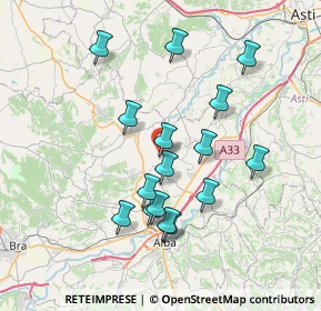 Mappa Via Trento, 12050 Castellinaldo d'Alba CN, Italia (6.88625)