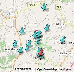 Mappa Via Trento, 12050 Castellinaldo d'Alba CN, Italia (1.605)