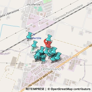 Mappa Strada Villano, 43126 Parma PR, Italia (0.33571)