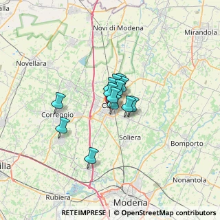 Mappa Via Silvio Pellico, 41012 Carpi MO, Italia (3.54)