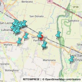 Mappa Via Marco Piccinini, 43123 San Prospero PR, Italia (2.35294)
