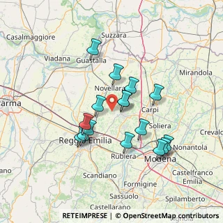 Mappa Via Antonio Bellelli, 42015 Correggio RE, Italia (12.47188)