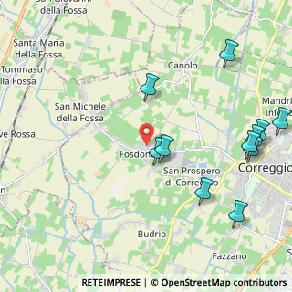 Mappa Via Antonio Bellelli, 42015 Correggio RE, Italia (2.56182)