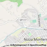 Mapa Nizza Monferrato